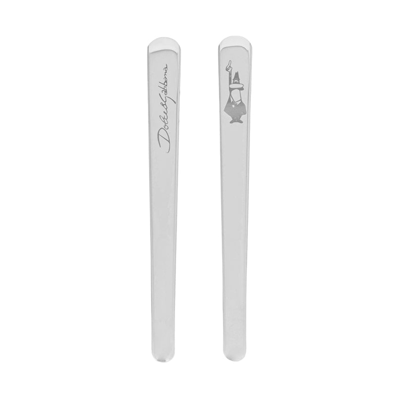 BIALETTI MOKA 3 Cup + 3 CUPS&STIRRERS GIFT SET D&G Blu Med