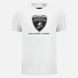 LAMBORGHINI SC T-SHIRT WHITE