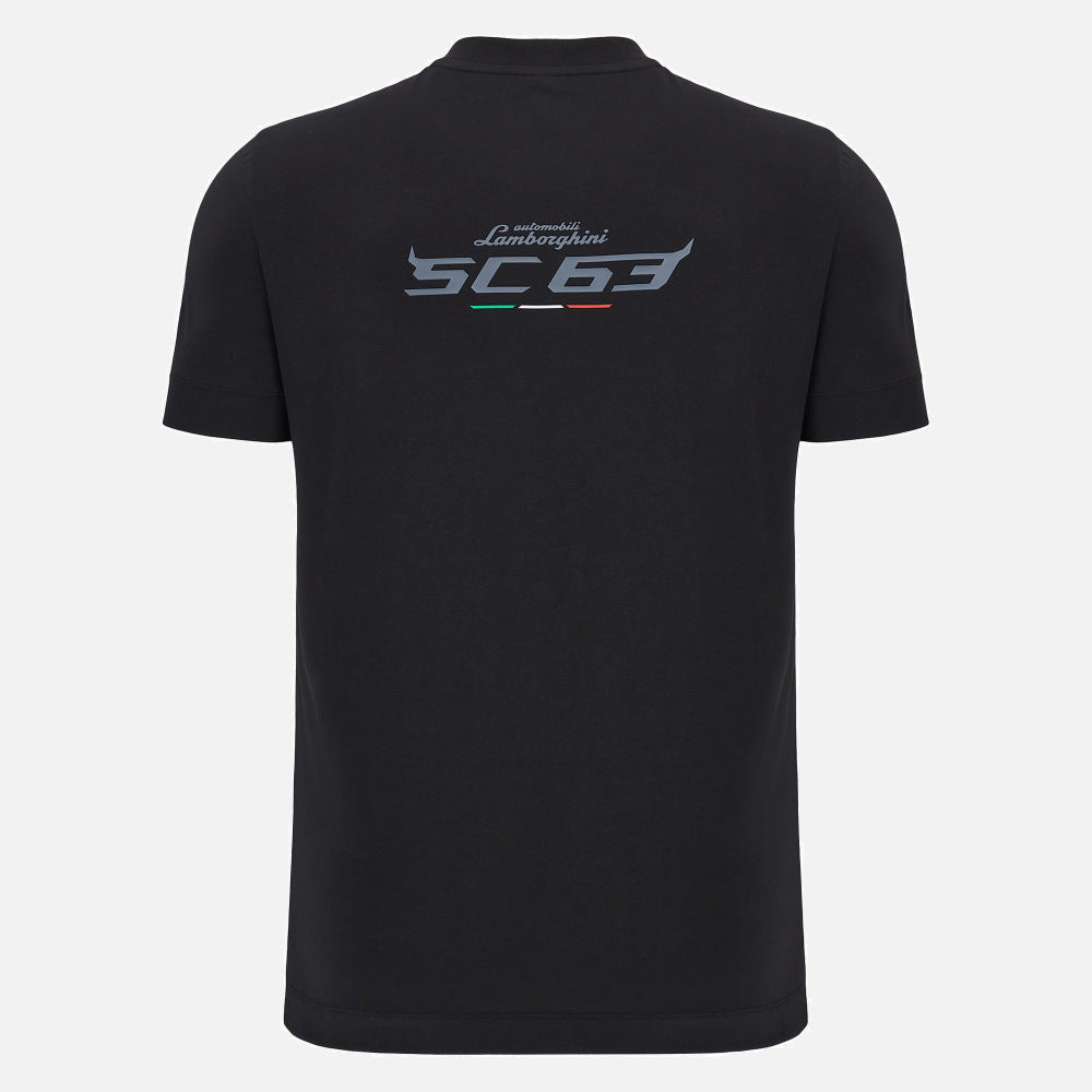 LAMBORGHINI SC T-SHIRT BLACK