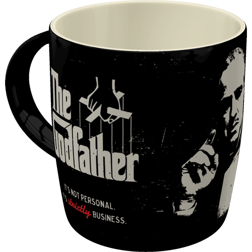 Nostalgic-Art Ceramic Mug The Godfather - Strictly Business 9x9x9cm