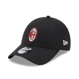 AC MILAN CORE 9FORTY-ADULTS-BLACK-OSFM