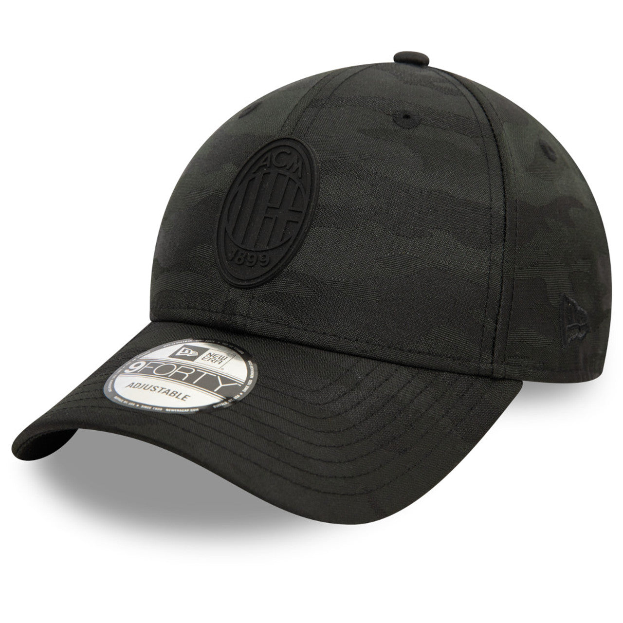 AC MILAN TONAL CAMO 9FORTY-ADULTS-BLACK-OSFM
