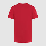 FERRARI SF MENS LARGE SHIELD TEE DARK CHERRY