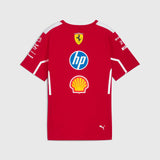 2025 FERRARI TEAM TEE - KIDS