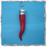 LARGE CORNO REALE KEYRING