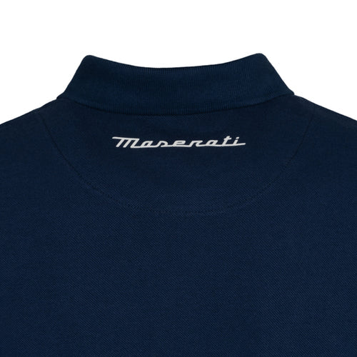 MASERATI POLO TRIDENTE NAVY