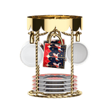 BIALETTI MAGICO RICORDO CUPS+SAUCERS(4) CAROUSEL