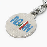 SSC Napoli AG4IN Keyring Double sided