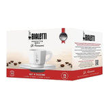 BIALETTI 8-FACES CUPS WHITE
(set 4)