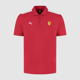 FERRARI SF MENS POLO DARK CHERRY