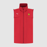 FERRARI MENS SF GILET VEST CHERRY RED
