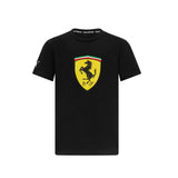 FERRARI SF FW KIDS LARGE SHIELD TEE BLACK