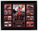 FRANCESCO BAGNAIA  DUCATI 2023 MOTOGP WORLD CHAMPIONSIGNED LIMITED EDITION FRAME (FREE DELIVERY AUS-WIDE)