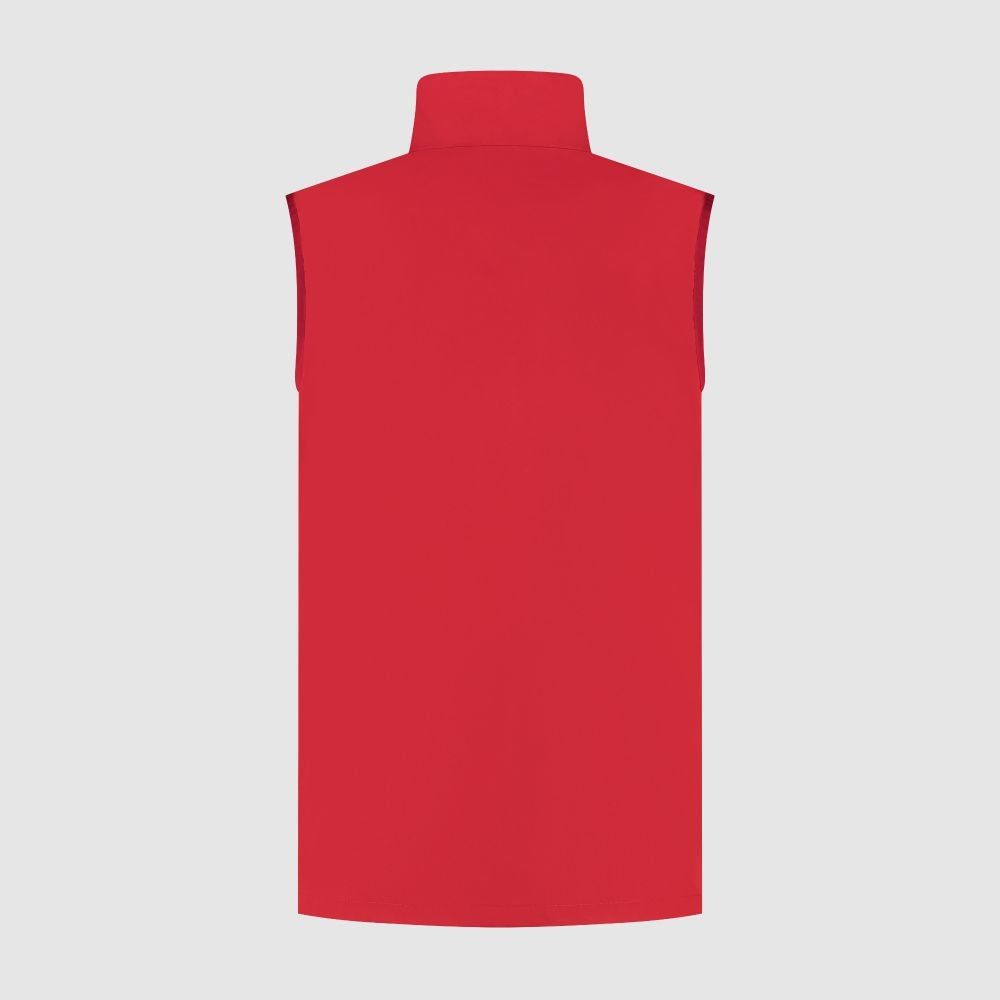 FERRARI MENS SF GILET VEST CHERRY RED