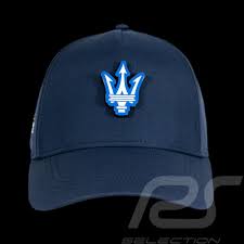 MASERATI CAP TRIDENTE PATCH NAVY