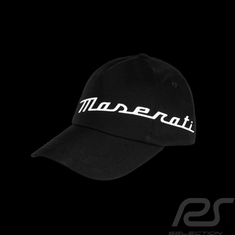 MASERATI CAP BLACK
