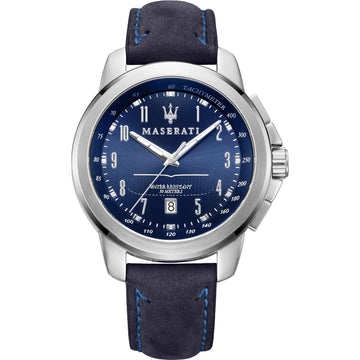 Maserati Watch - SUCCESSO Navy Leather