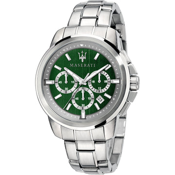 Maserati Watch - SUCCESSO Silver / Green