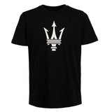 MASERATI T-SHIRT TRIDENTE BLACK