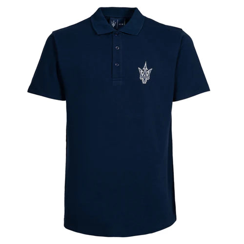 MASERATI POLO TRIDENTE NAVY