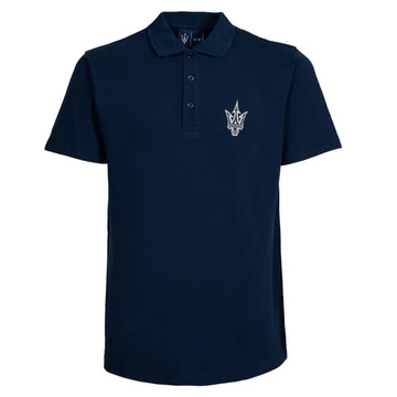 MASERATI POLO TRIDENTE NAVY