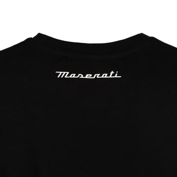 MASERATI T-SHIRT TRIDENTE BLACK