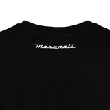 MASERATI T-SHIRT TRIDENTE BLACK