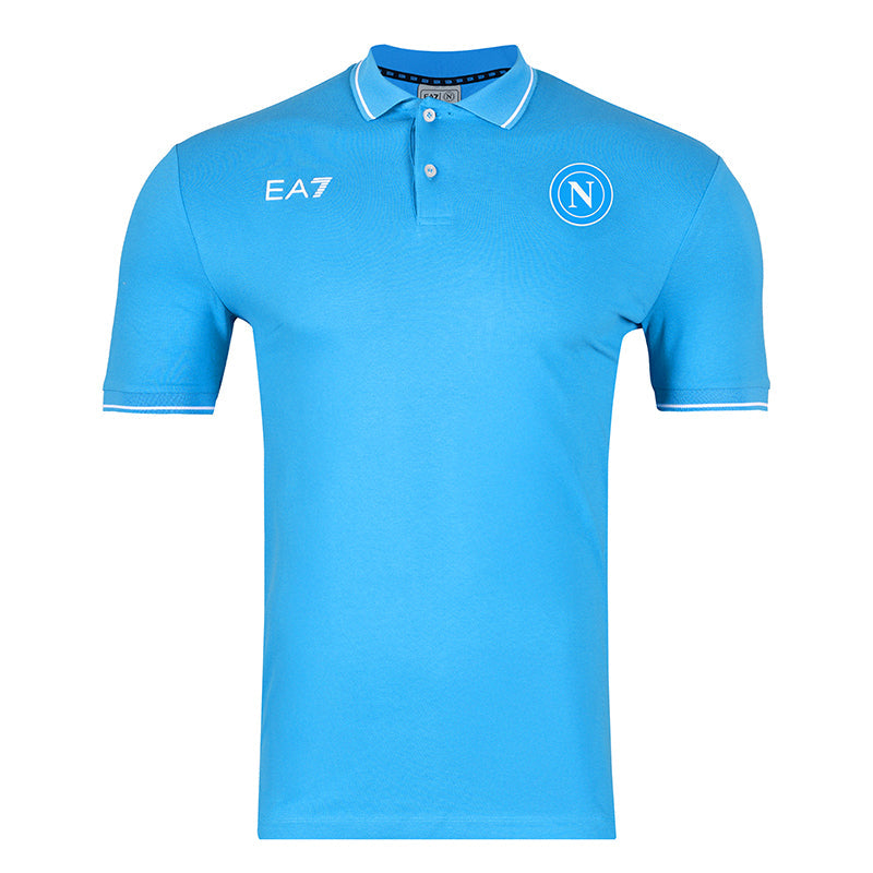 SSC Napoli Sky Blue Polo Shirt 2025/26