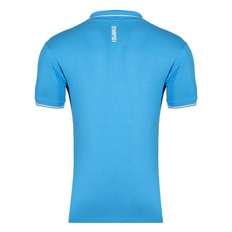 SSC Napoli Sky Blue Polo Shirt 2025/26