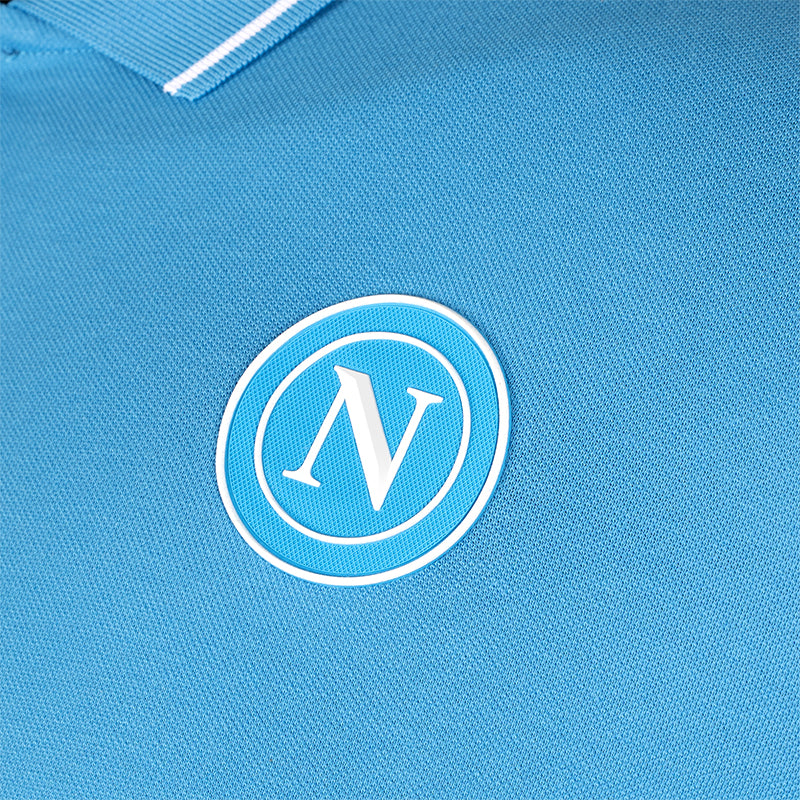 SSC Napoli Sky Blue Polo Shirt 2025/26