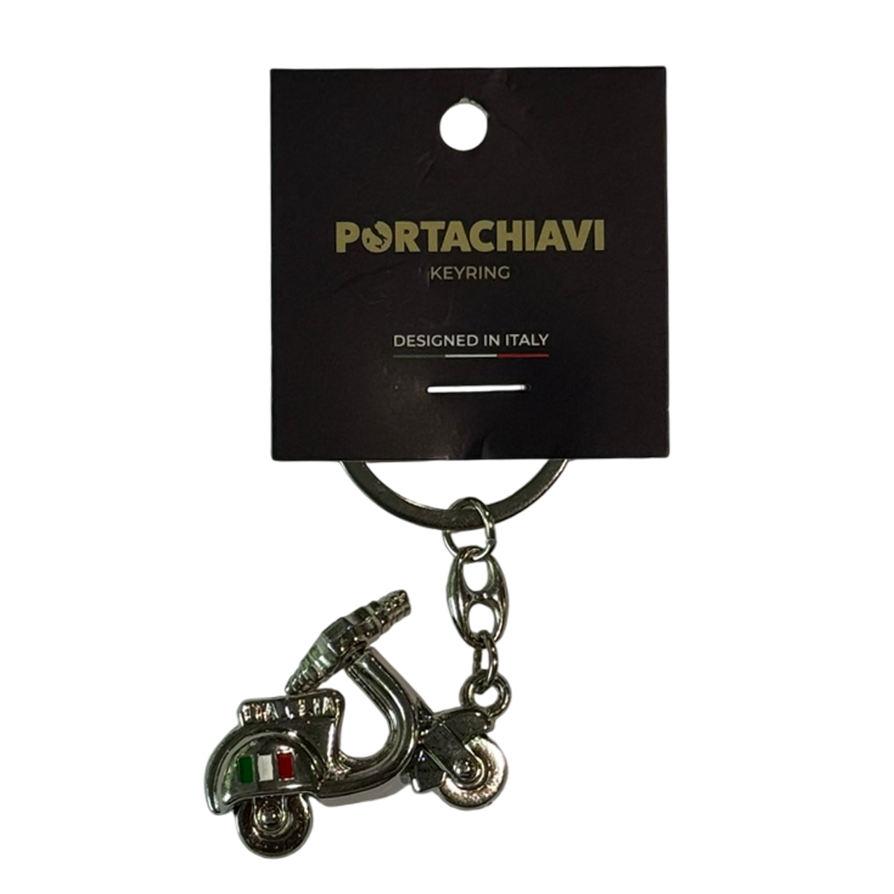 VESPA KEYRING SILVER