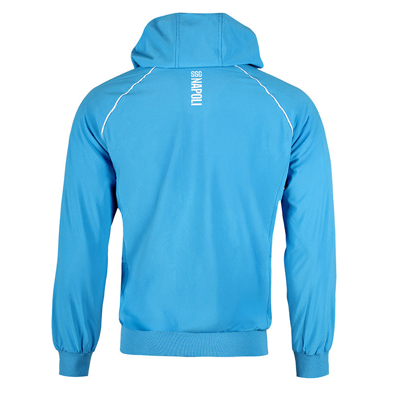 SSC Napoli Hooded Jacket Sky Blue 2025/26