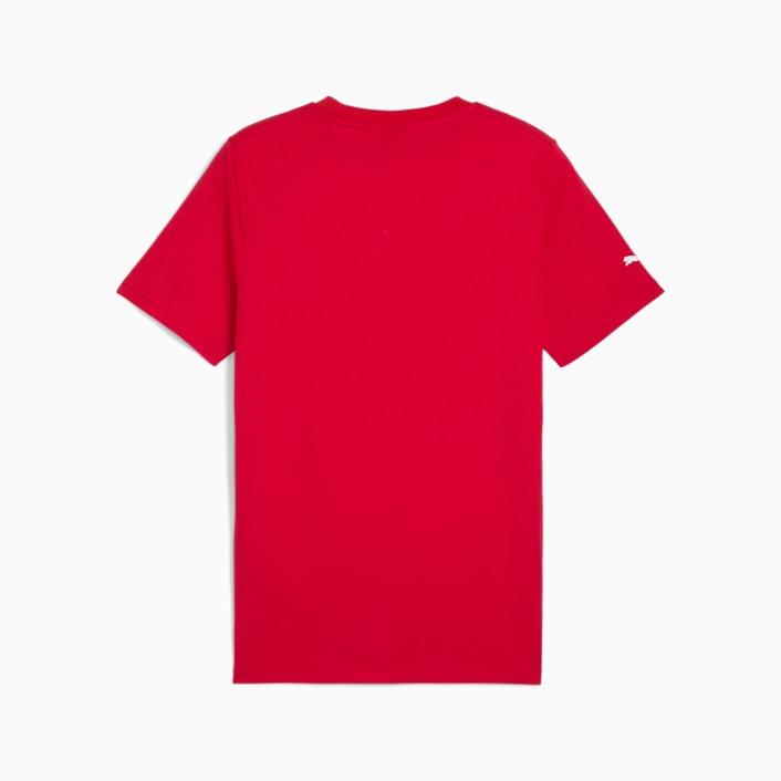 Ferrari Race Coloured Big Shield Men's Tee - Red
