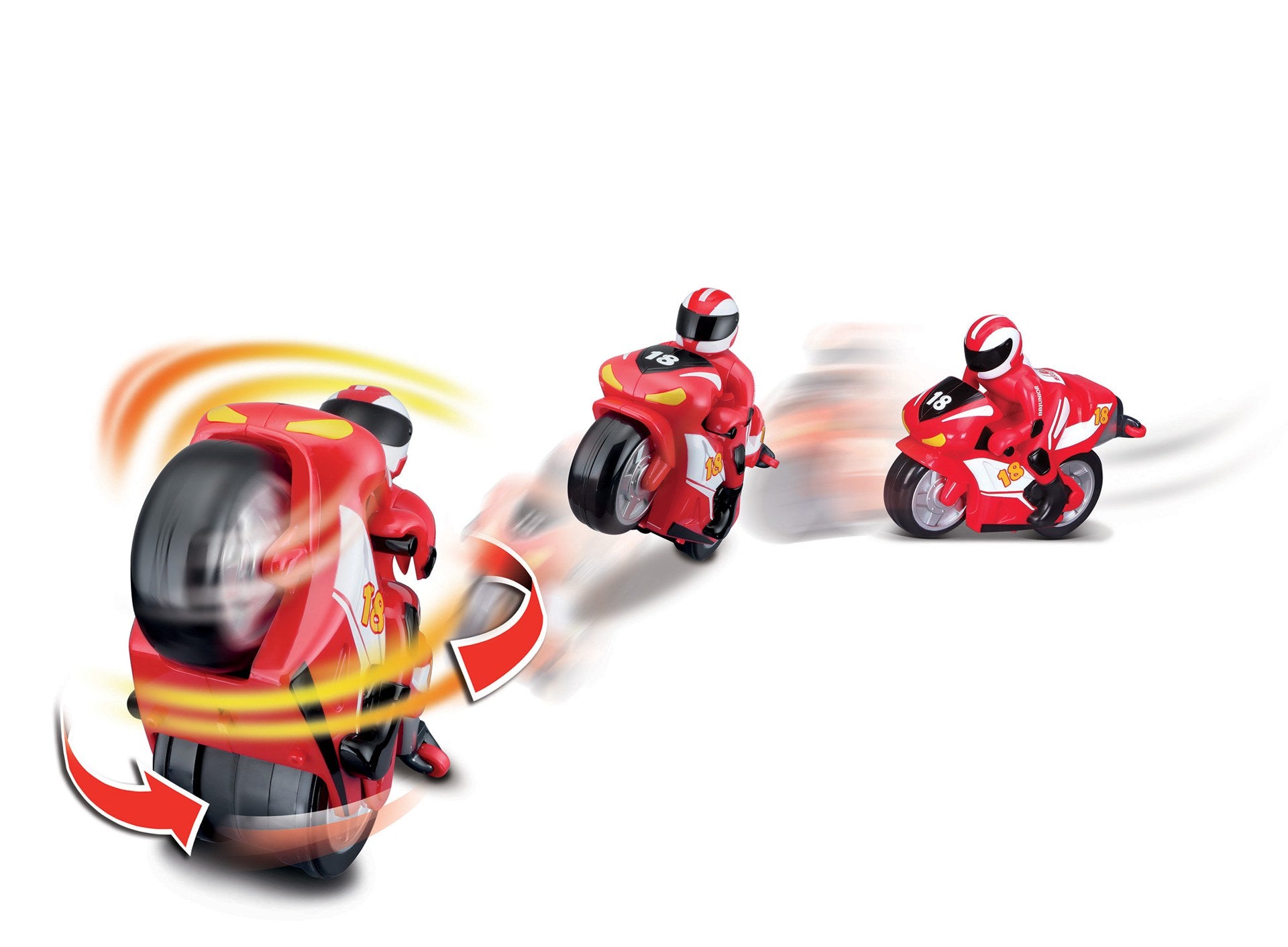 BBJ My 1st Radio Control  Motor Bike - Spin & Stunt