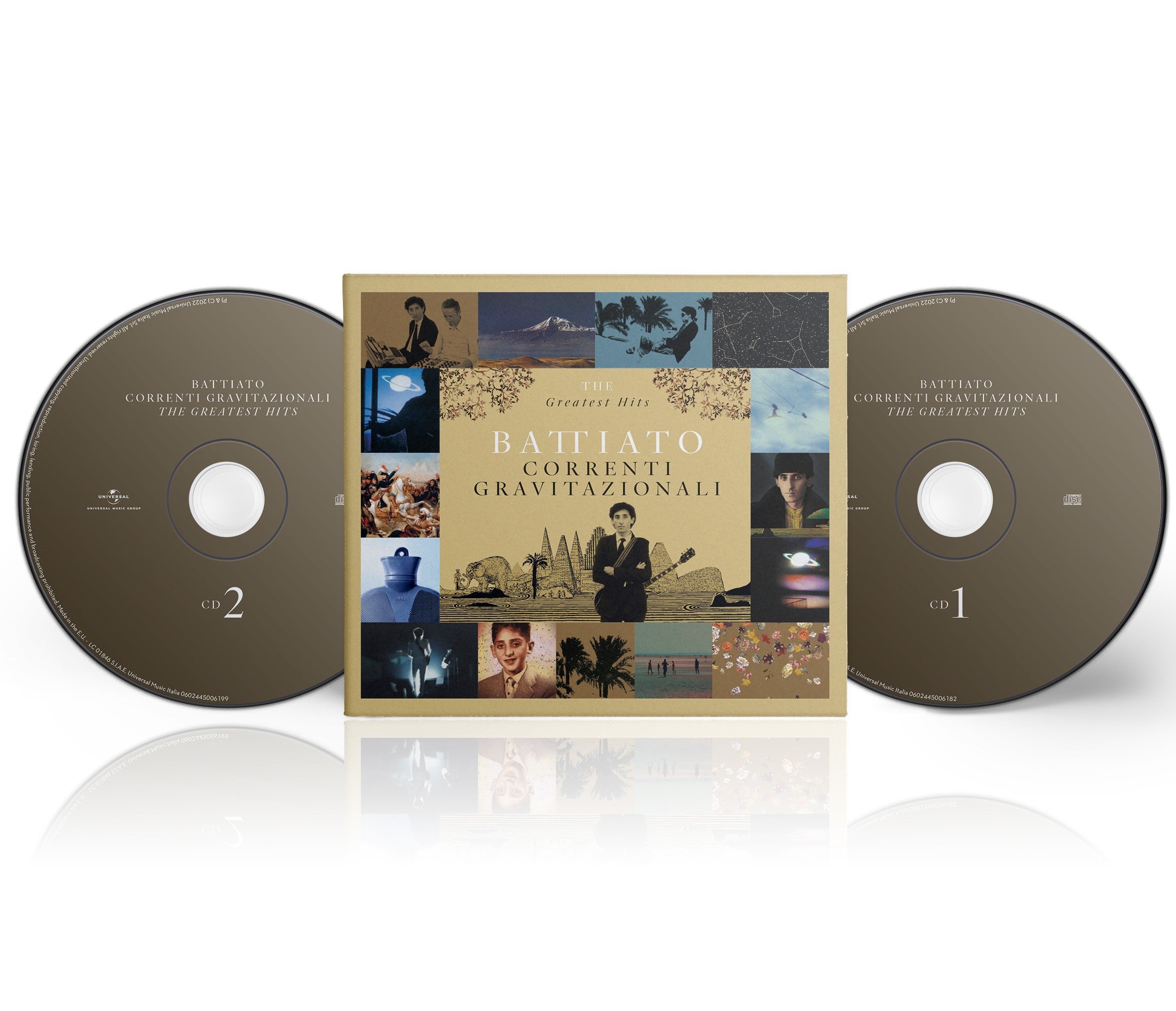 FRANCO BATTIATO - CORRENTI GRAVITAZIONALI THE BEST OF ( 2CD )