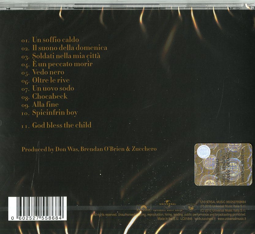 ZUCCHERO - CHOCABECK