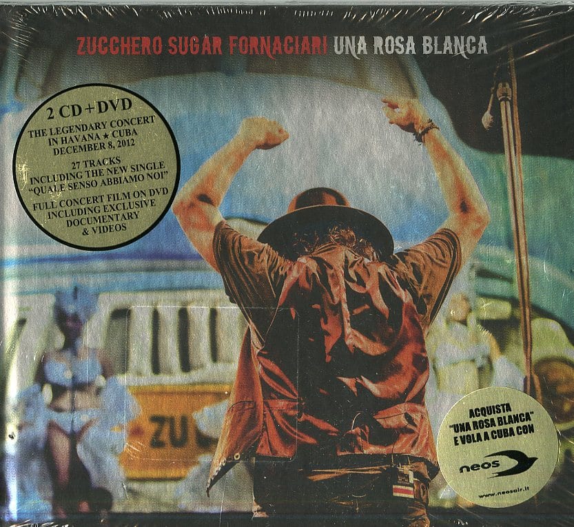 ZUCCHERO - UNA ROSA BLANCA - 2CD-DVD