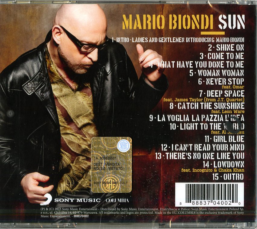 MARIO BIONDI - SUN