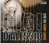 GIGI D'ALESSIO - I  SUCCESSI...QUANTI AMORI (3CD)