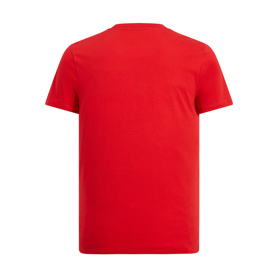 FERRARI MENS SCUDERIA LOGO TEE RED