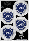 Lancia Adesivi Chrome Tabs 94X131mm 4 LOGHI
