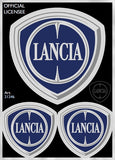 Lancia Adesivi Chrome Tabs 94X131mm 3 SCUDETTI