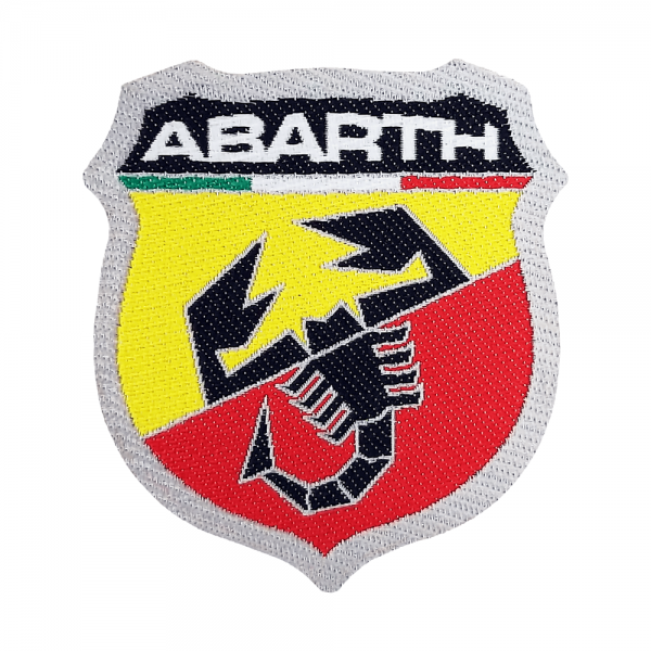 ABARTH STICKER PATCH SCUDETTO GR74X80mm