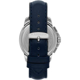 Maserati Watch - SUCCESSO 44mm Chrono Navy Blue Dial Navy Leather Strap