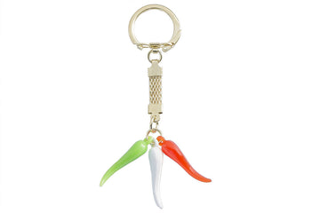 TRICOLORE CORNO KEYRING