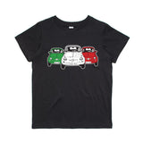 Fiat 500 Tricolore Kids Tee