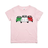 Fiat 500 Tricolore Kids Tee