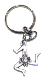 PORTACHIAVE keyring METALLO TRINACRIA