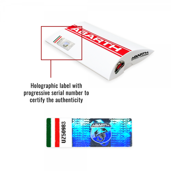 ABARTH KEYRING RED BAND