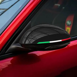 Stripes Strisce Adesive Tricolore Italia per Specchietti Alfa Romeo
